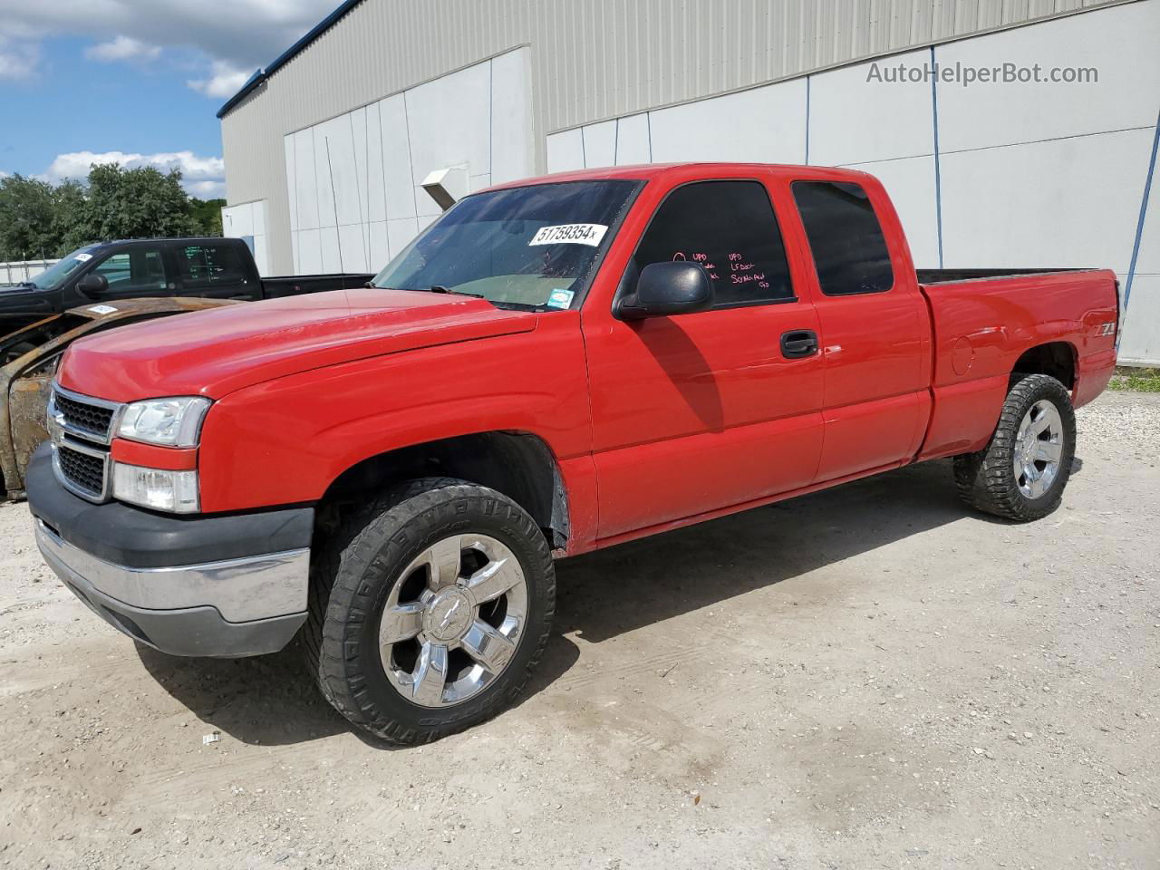 2003 Chevrolet Silverado K1500 Red vin: 1GCEK19T23E222369