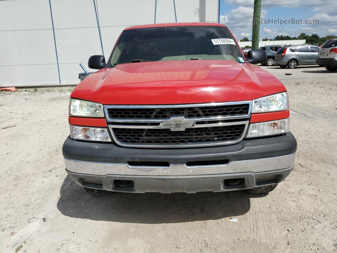 2003 Chevrolet Silverado K1500 Red vin: 1GCEK19T23E222369