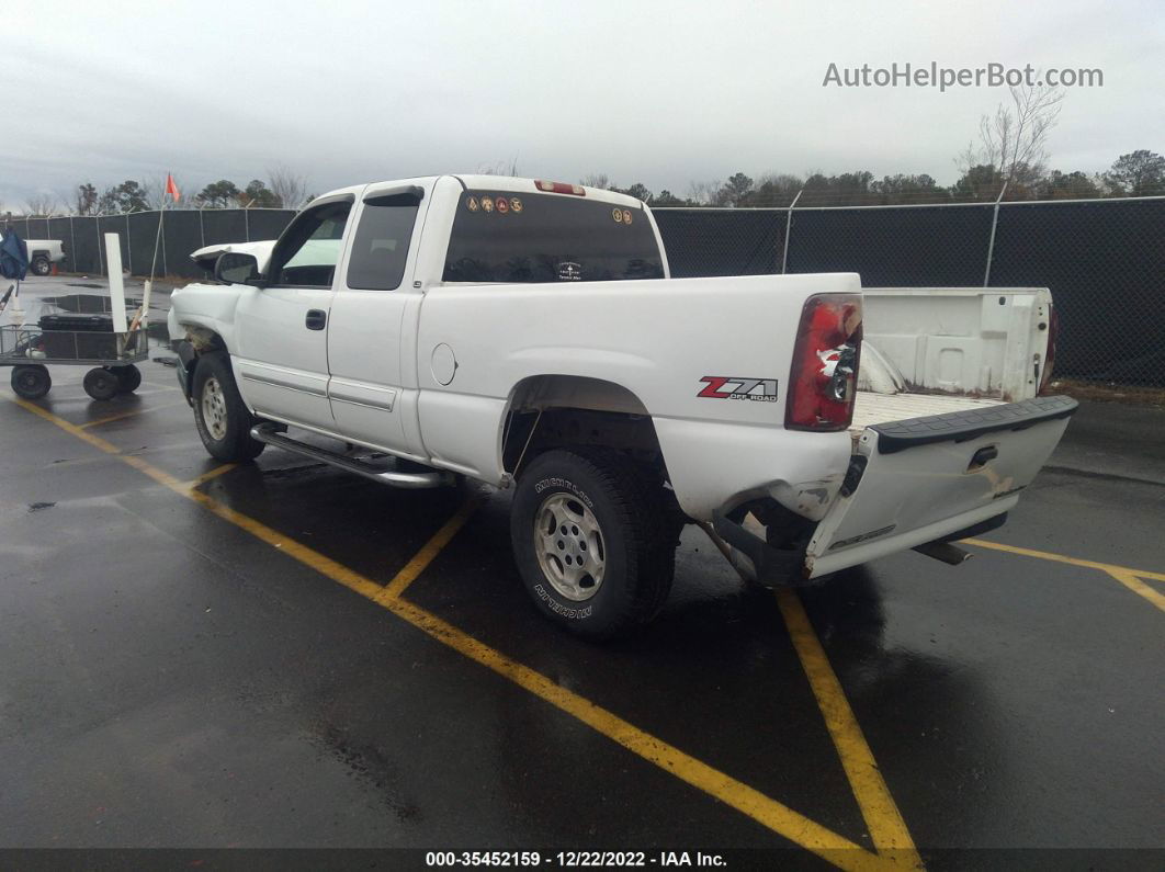 2003 Chevrolet Silverado 1500 Ls White vin: 1GCEK19T23E228950