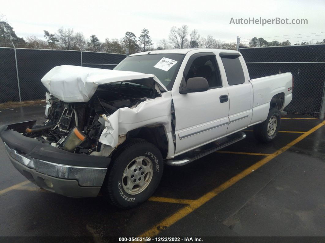 2003 Chevrolet Silverado 1500 Ls White vin: 1GCEK19T23E228950