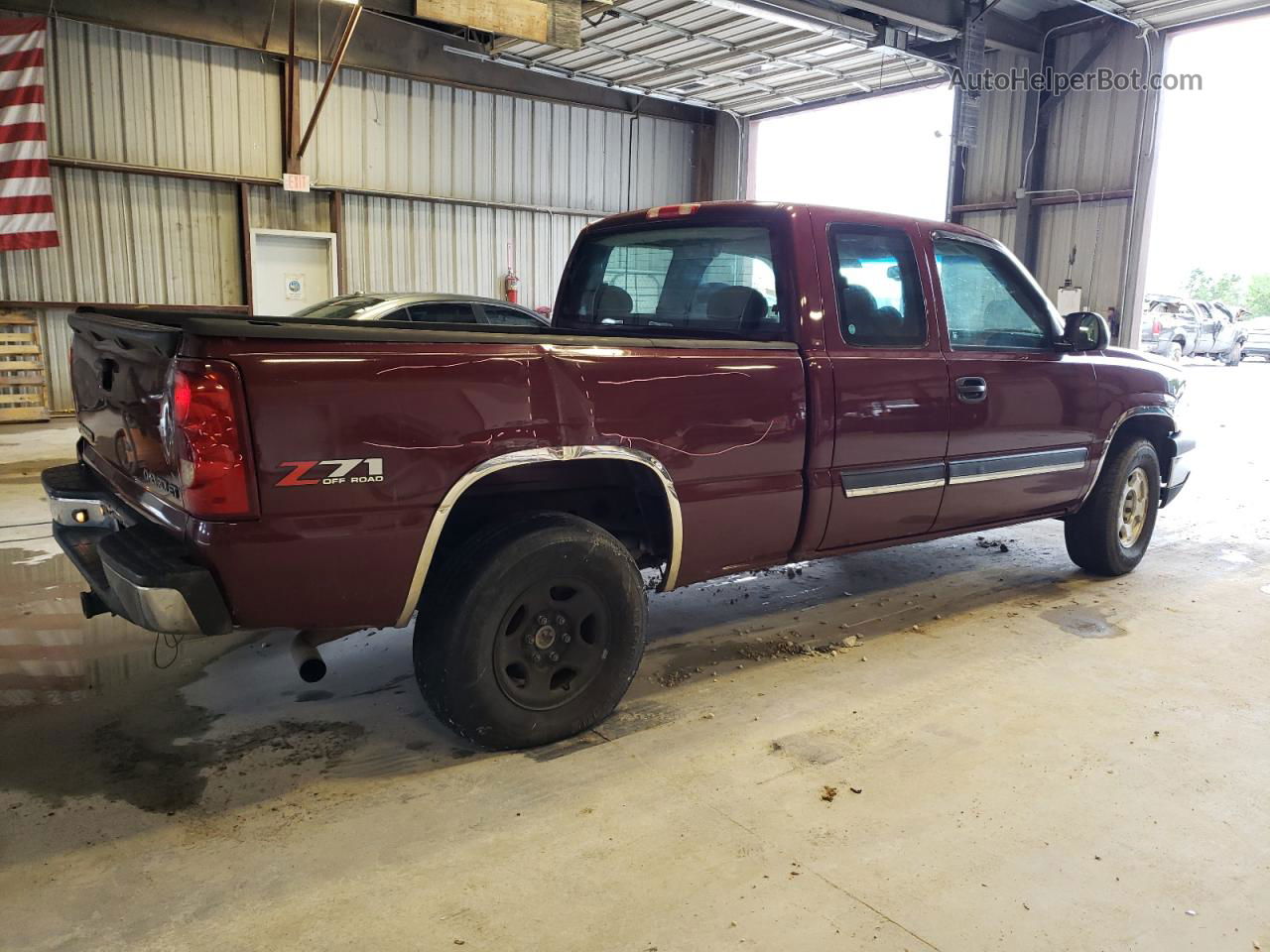 2003 Chevrolet Silverado K1500 Maroon vin: 1GCEK19T23E353205