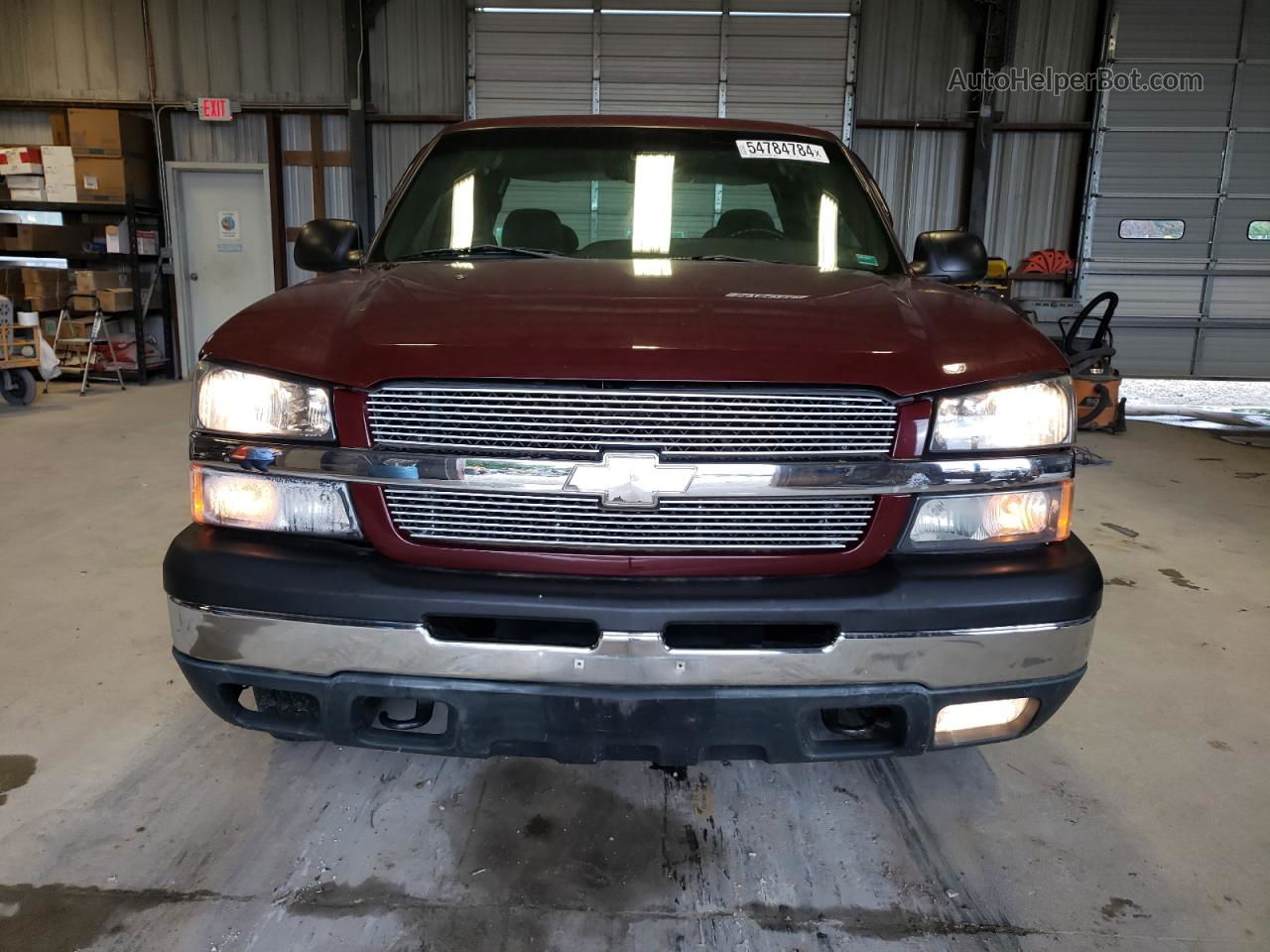 2003 Chevrolet Silverado K1500 Maroon vin: 1GCEK19T23E353205