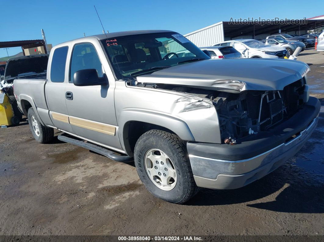 2003 Chevrolet Silverado 1500 Ls Beige vin: 1GCEK19T43Z343624