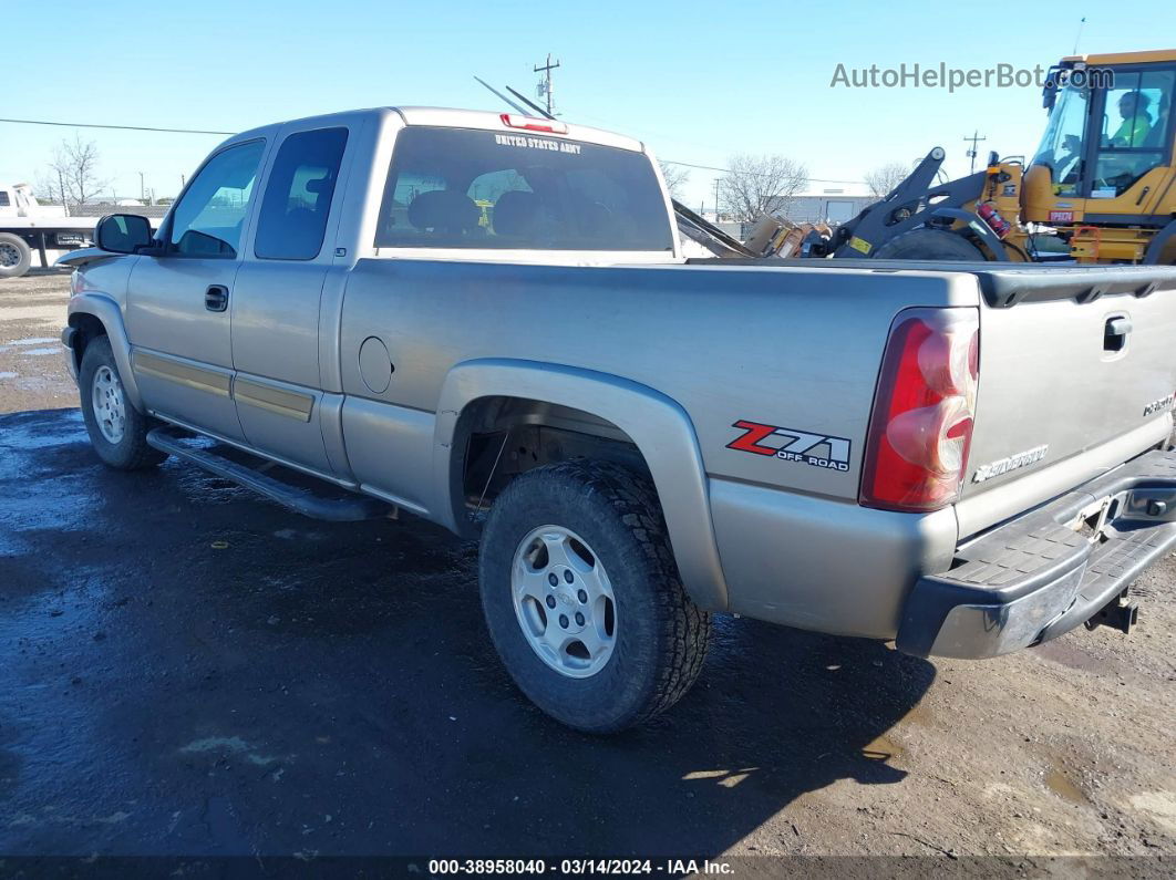 2003 Chevrolet Silverado 1500 Ls Beige vin: 1GCEK19T43Z343624