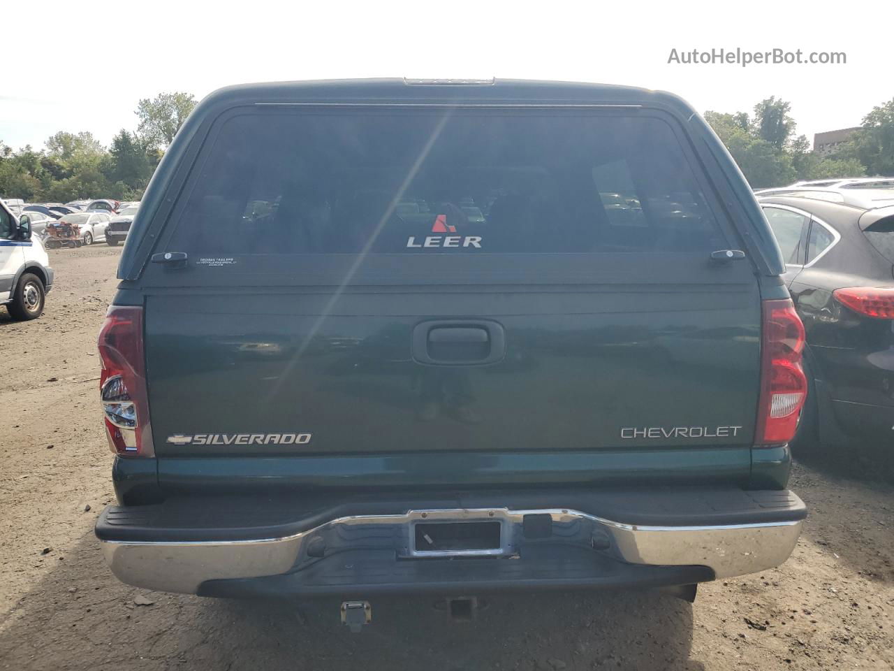 2003 Chevrolet Silverado K1500 Green vin: 1GCEK19T53E122427