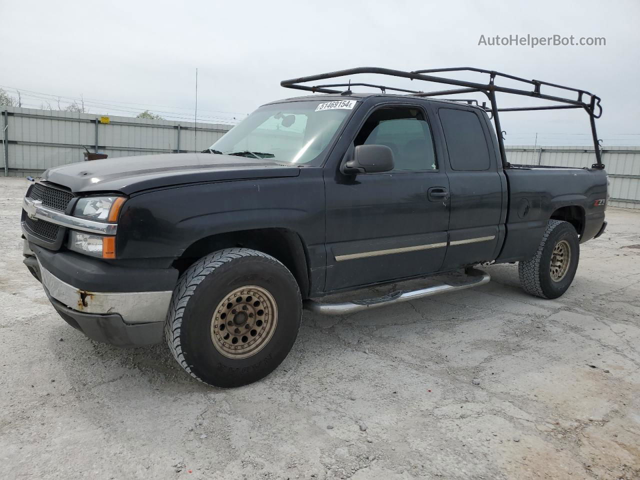 2003 Chevrolet Silverado K1500 Charcoal vin: 1GCEK19T63E192311