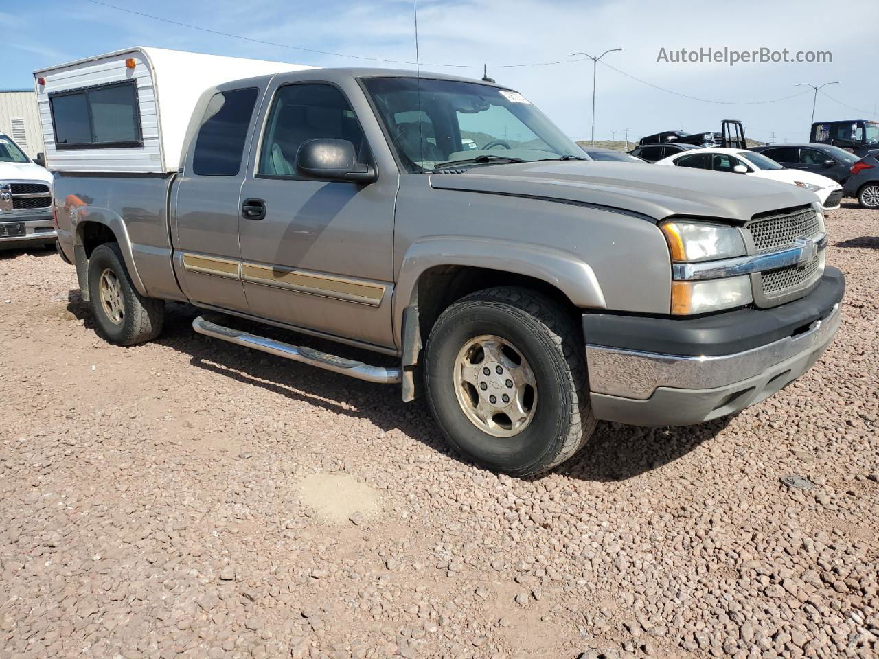 2003 Chevrolet Silverado K1500 Gold vin: 1GCEK19T63E343308