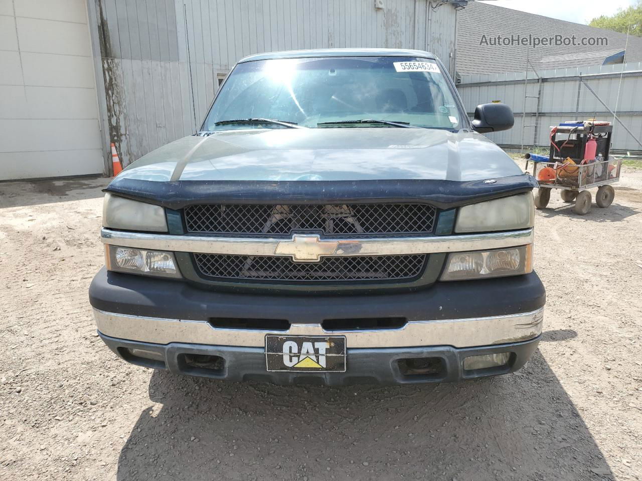 2003 Chevrolet Silverado K1500 Green vin: 1GCEK19T73E324458