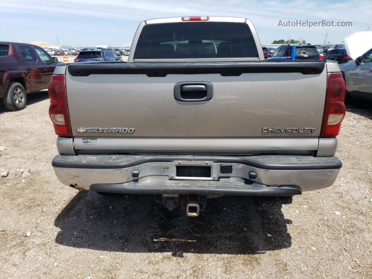 2003 Chevrolet Silverado K1500 Silver vin: 1GCEK19T83E163201