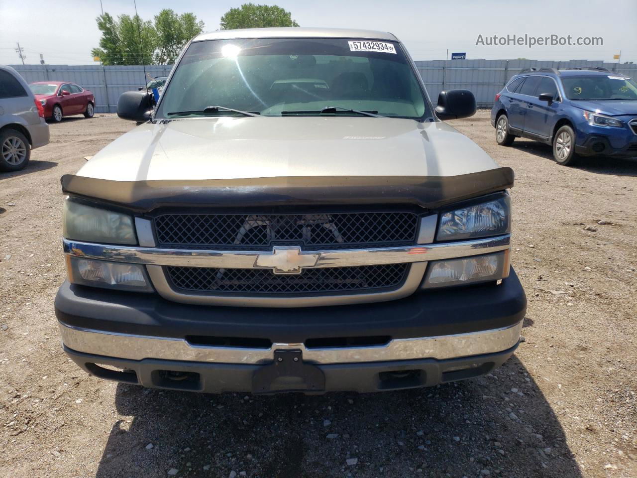 2003 Chevrolet Silverado K1500 Silver vin: 1GCEK19T83E163201