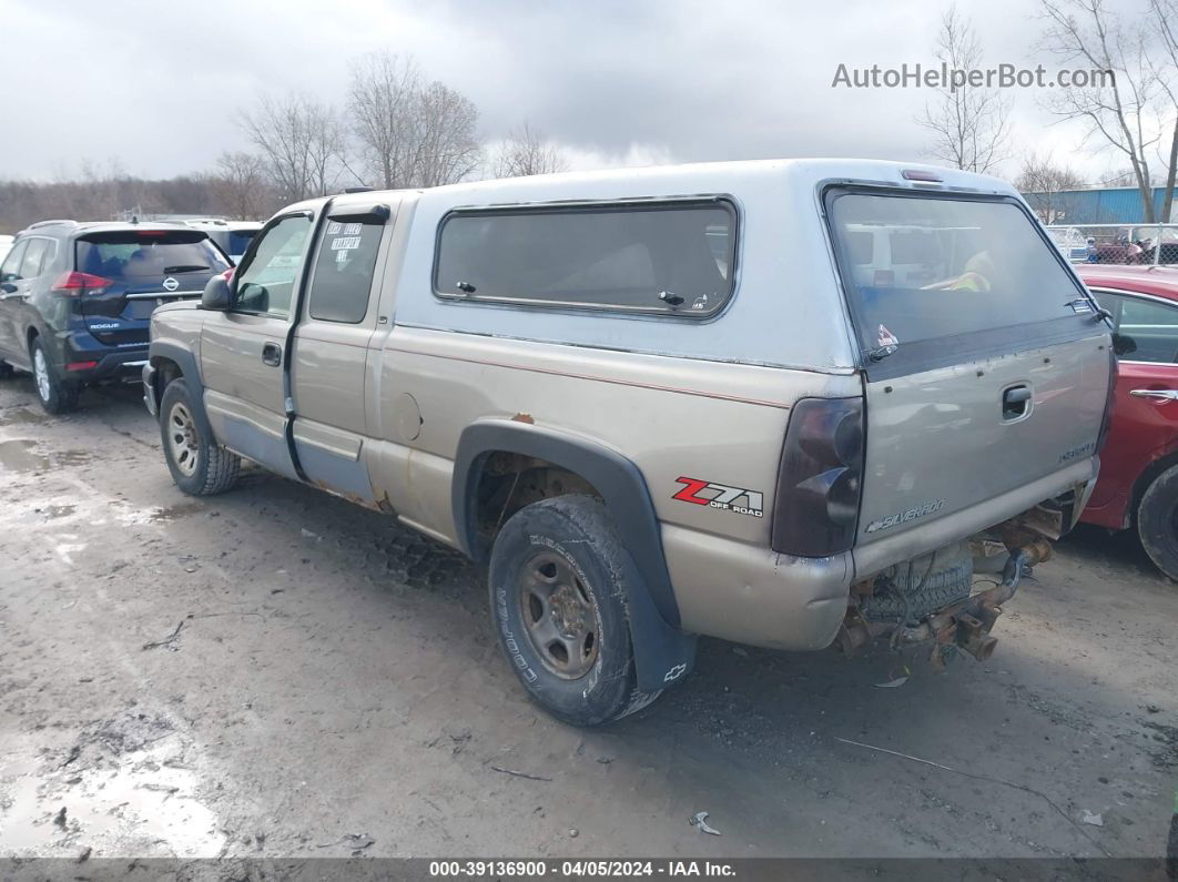 2003 Chevrolet Silverado 1500 Ls Tan vin: 1GCEK19T83E198143