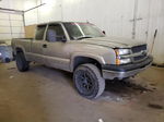 2003 Chevrolet Silverado K1500 Gray vin: 1GCEK19T83E214549