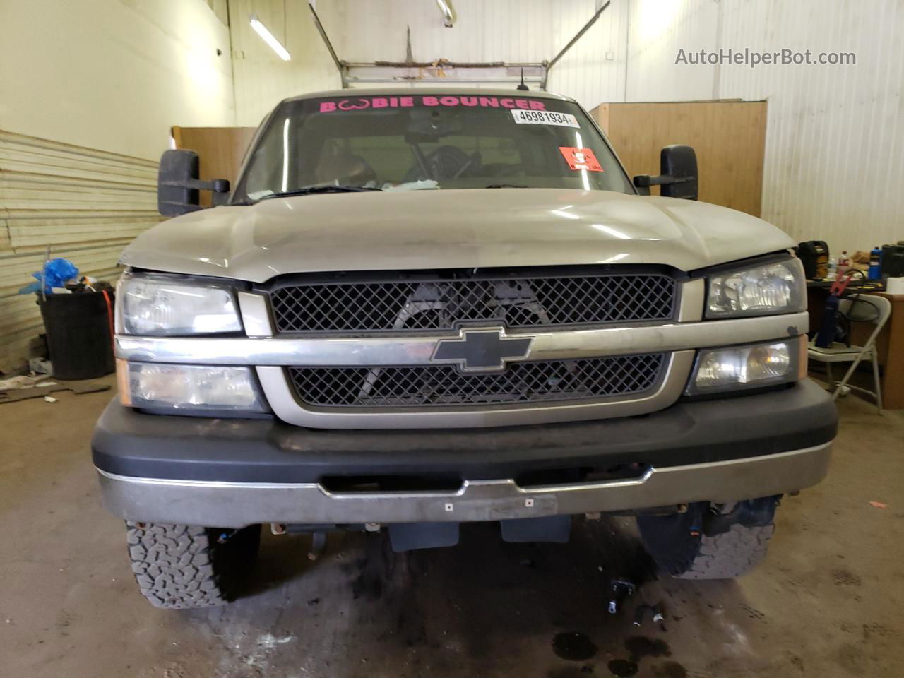 2003 Chevrolet Silverado K1500 Серый vin: 1GCEK19T83E214549