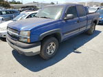 2003 Chevrolet Silverado K1500 Blue vin: 1GCEK19T93E220327