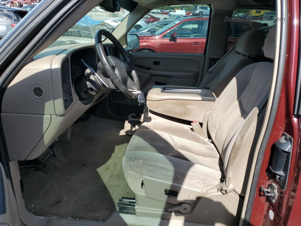 2003 Chevrolet Silverado K1500 Burgundy vin: 1GCEK19TX3E129891