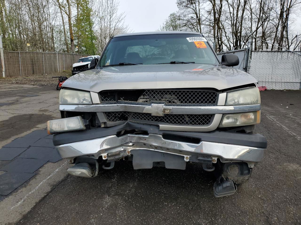 2003 Chevrolet Silverado K1500 Beige vin: 1GCEK19TX3E152023