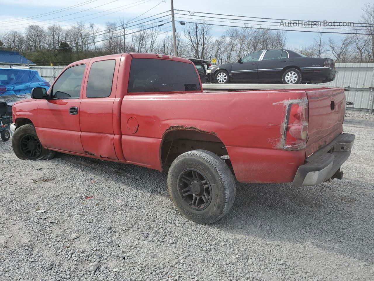 2003 Chevrolet Silverado K1500 White vin: 1GCEK19V03E242279