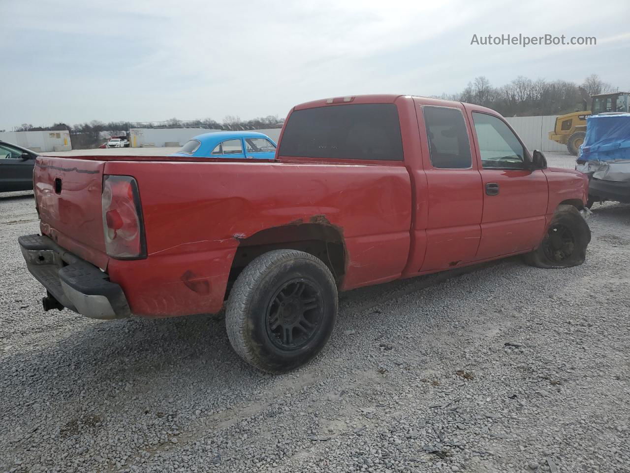 2003 Chevrolet Silverado K1500 White vin: 1GCEK19V03E242279