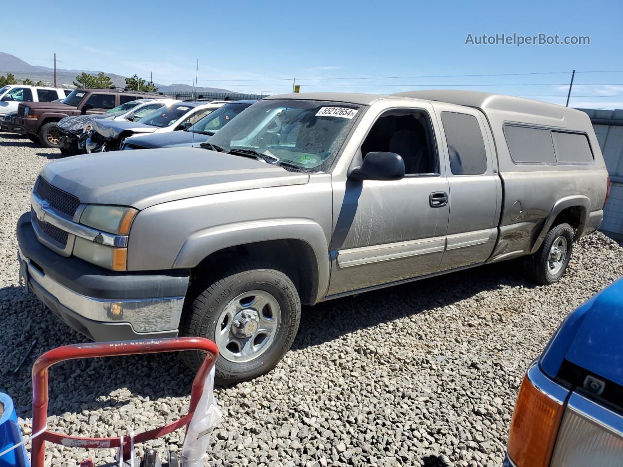 2003 Chevrolet Silverado K1500 Золотой vin: 1GCEK19V83E150787