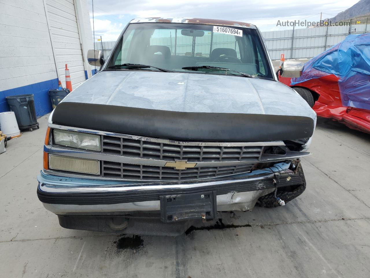 1993 Chevrolet Gmt-400 K2500 White vin: 1GCFK29K5PE241988