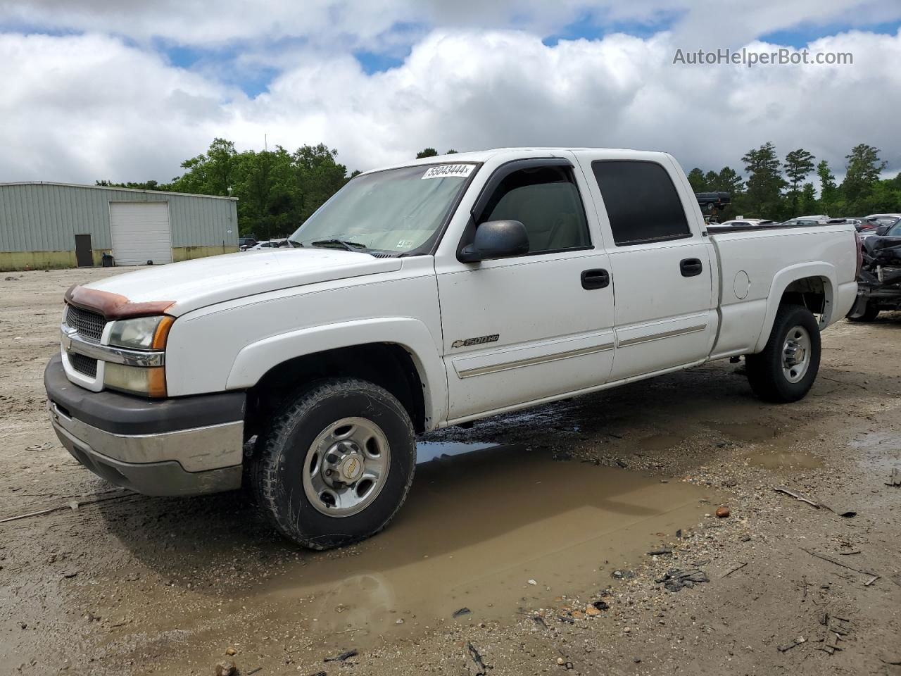 2003 Chevrolet Silverado C1500 Heavy Duty Белый vin: 1GCGC13U33F218008