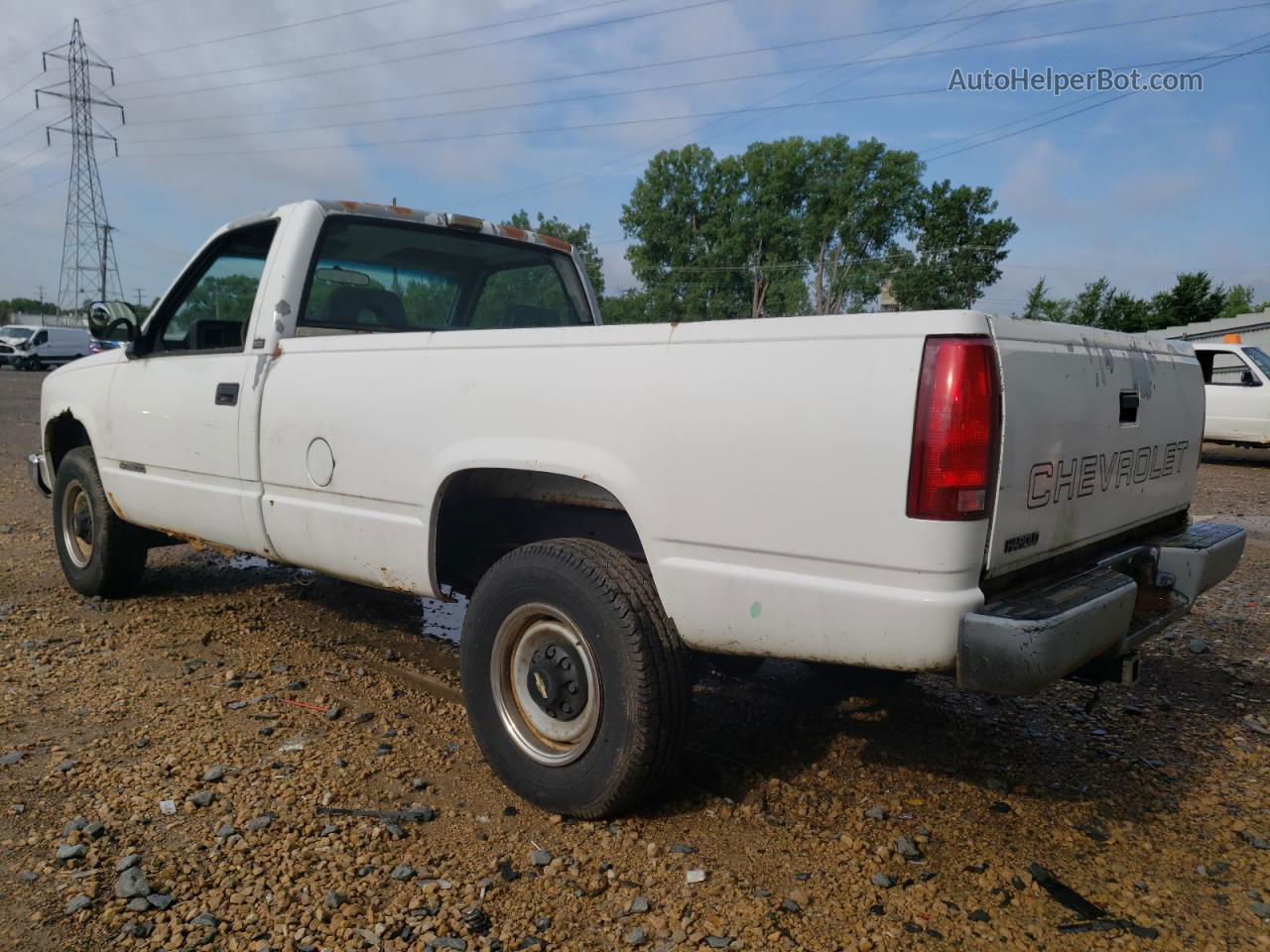 1993 Chevrolet Gmt-400 C2500 White vin: 1GCGC24K0PE177691