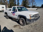 2003 Chevrolet Silverado C2500 White vin: 1GCGC24U13Z277237