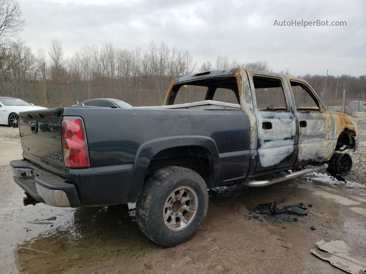 2003 Chevrolet Silverado K1500 Heavy Duty Черный vin: 1GCGK13U03F116068