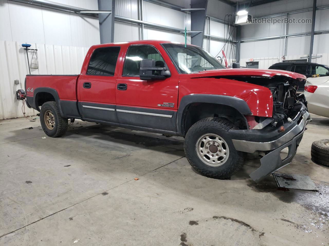 2003 Chevrolet Silverado K1500 Heavy Duty Red vin: 1GCGK13U13F165778