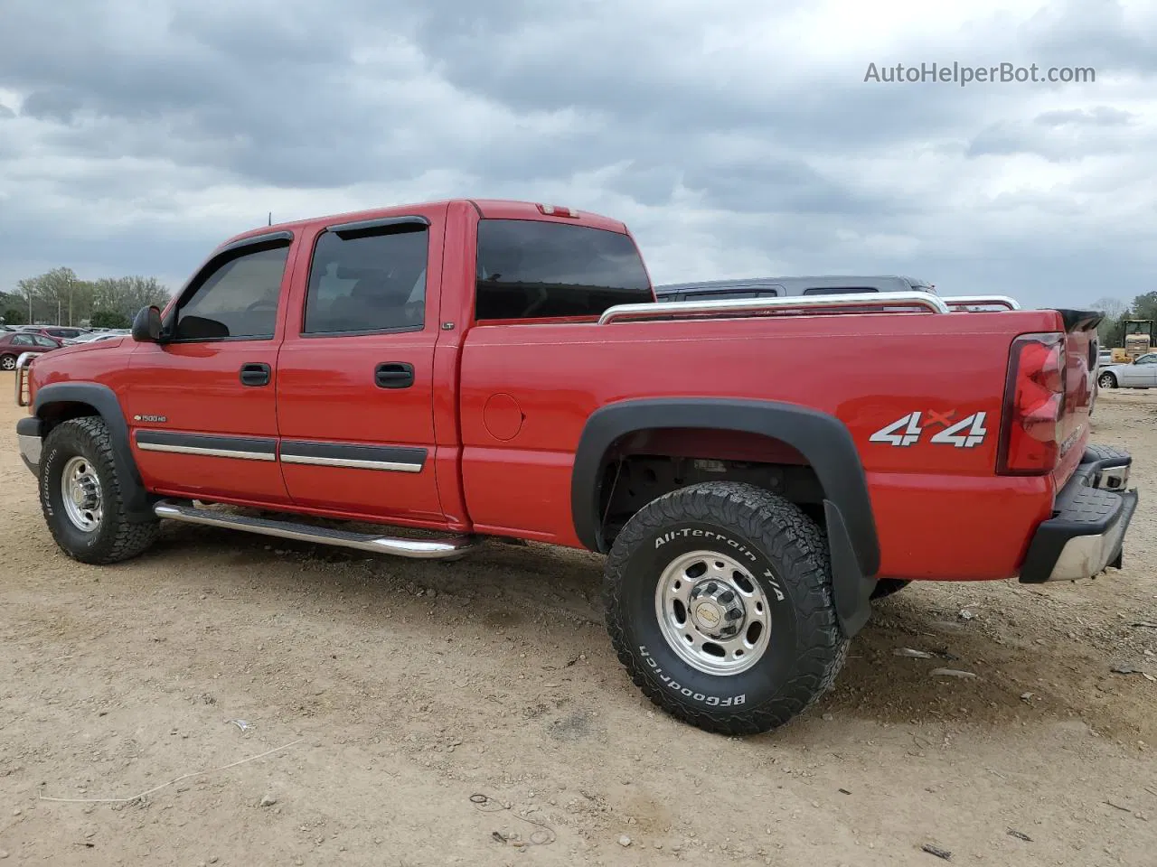 2003 Chevrolet Silverado K1500 Heavy Duty Red vin: 1GCGK13U13F173363