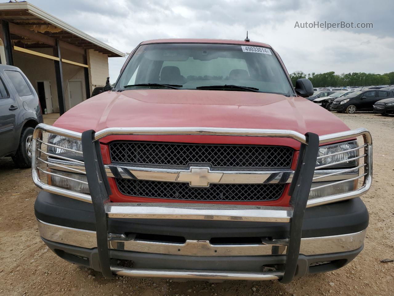 2003 Chevrolet Silverado K1500 Heavy Duty Red vin: 1GCGK13U13F173363