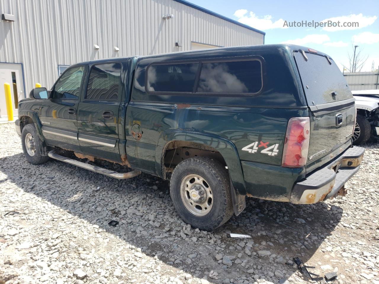 2003 Chevrolet Silverado K1500 Heavy Duty Green vin: 1GCGK13U13F223792