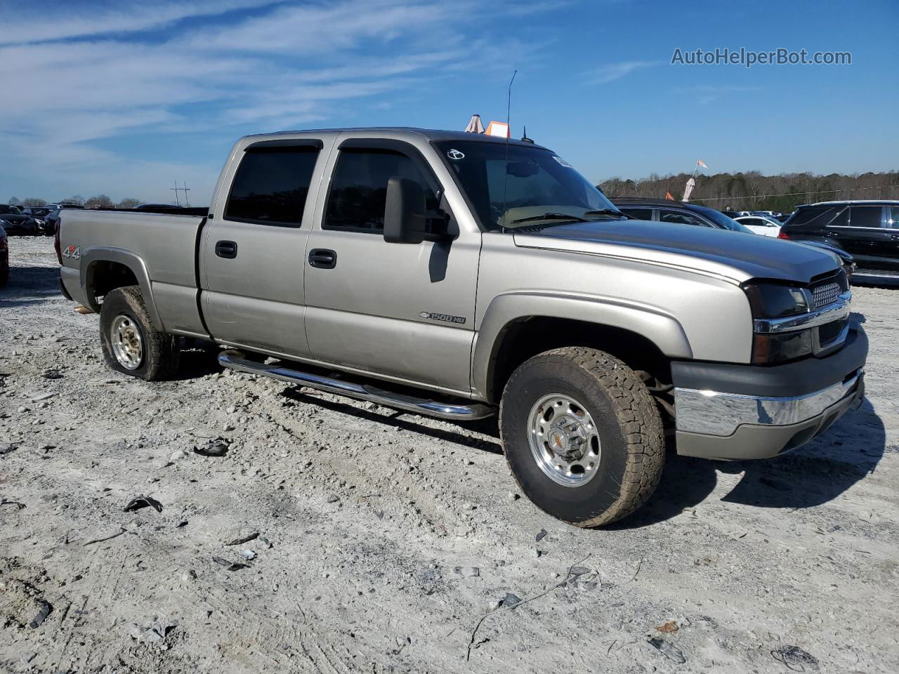 2003 Chevrolet Silverado K1500 Heavy Duty Tan vin: 1GCGK13U23F134023