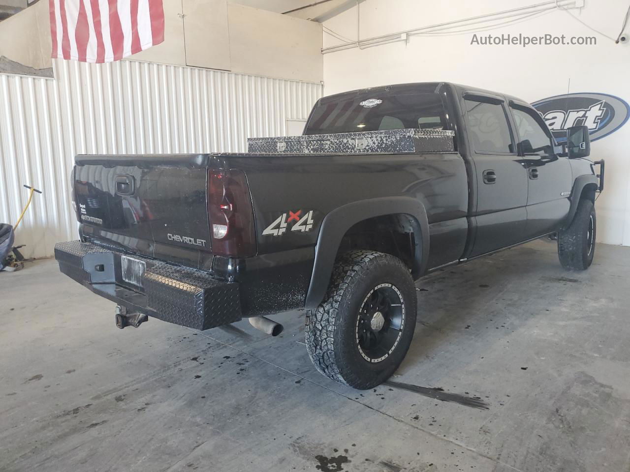 2003 Chevrolet Silverado K1500 Heavy Duty Black vin: 1GCGK13U63F221374