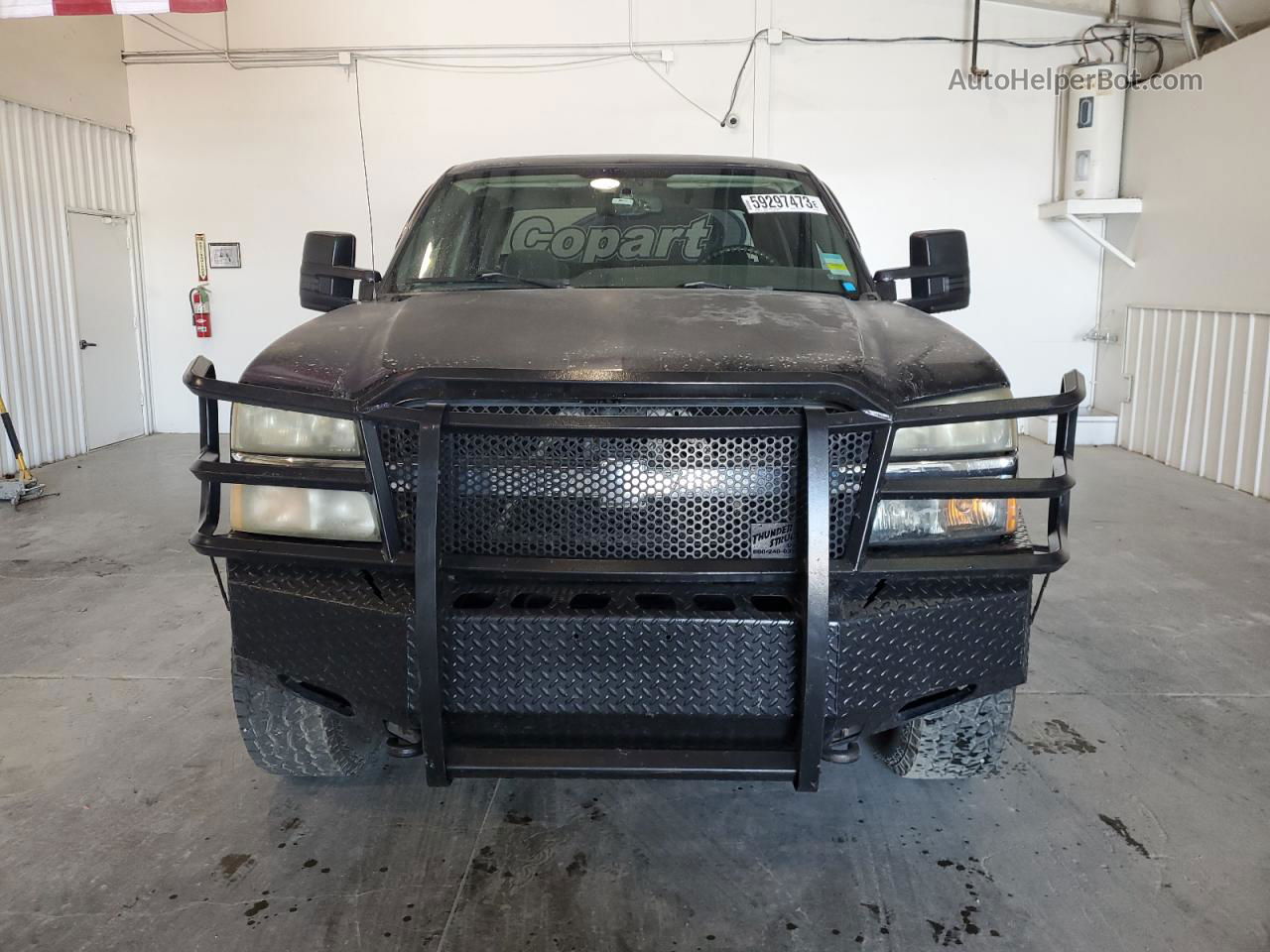 2003 Chevrolet Silverado K1500 Heavy Duty Black vin: 1GCGK13U63F221374