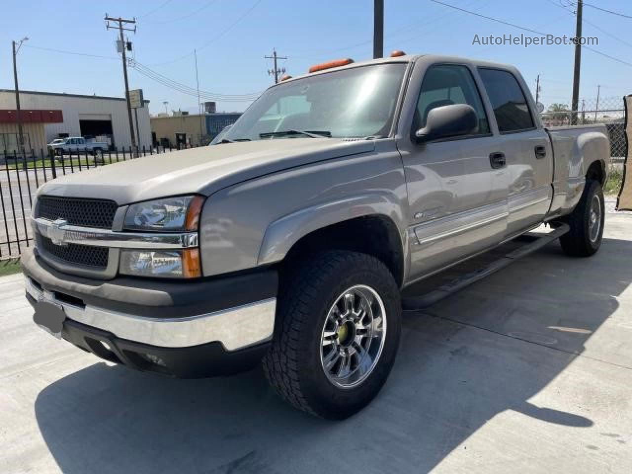 2003 Chevrolet Silverado K1500 Heavy Duty Gray vin: 1GCGK13U73F182360