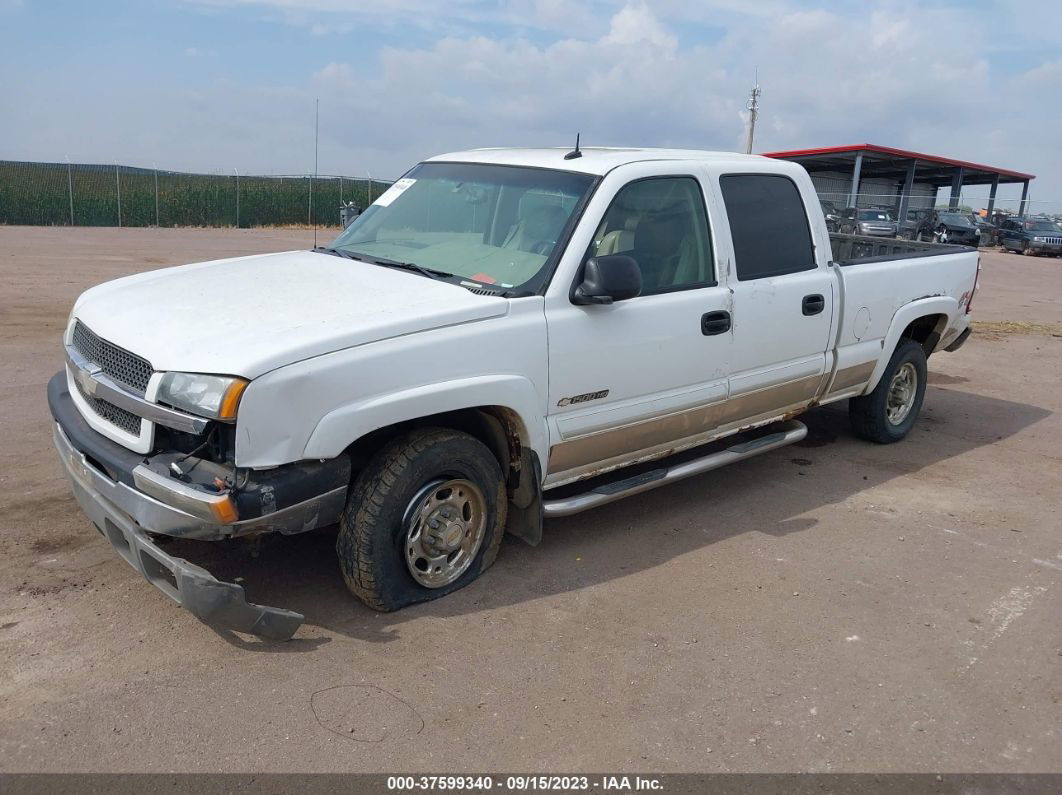 2003 Chevrolet Silverado 1500hd Lt White vin: 1GCGK13U93F248150