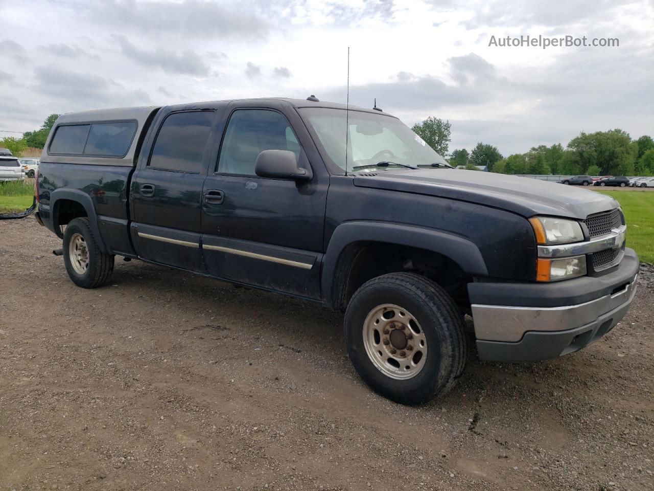 2003 Chevrolet Silverado K1500 Heavy Duty Black vin: 1GCGK13U93F249914