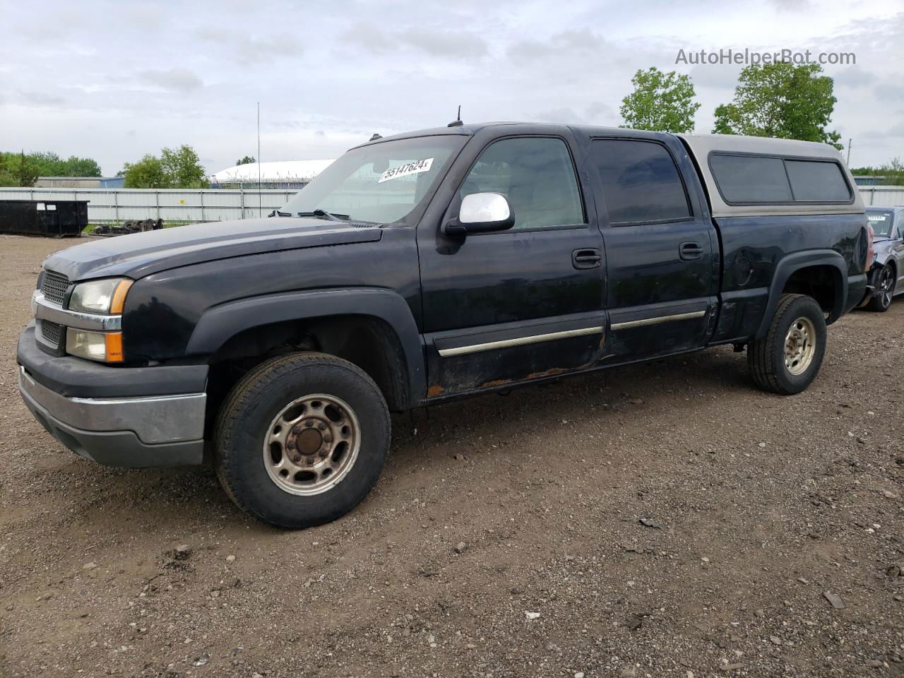 2003 Chevrolet Silverado K1500 Heavy Duty Black vin: 1GCGK13U93F249914