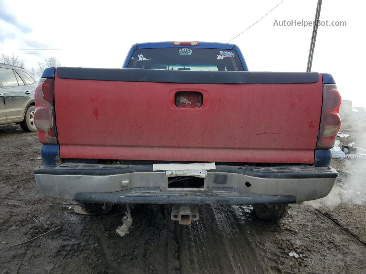 2003 Chevrolet Silverado K1500 Heavy Duty Blue vin: 1GCGK13UX3F196446