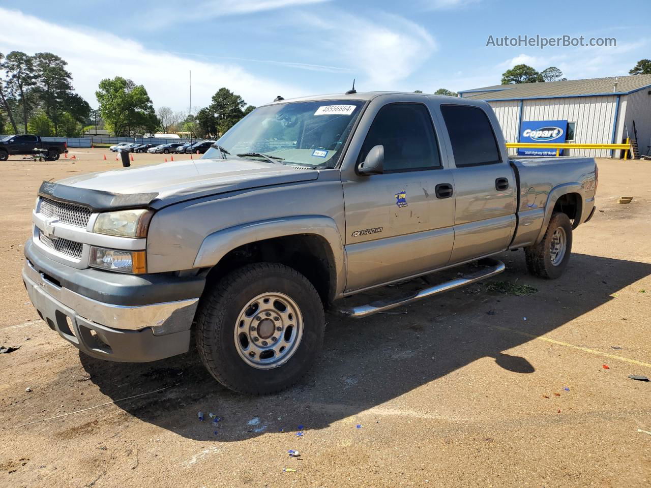 2003 Chevrolet Silverado K1500 Heavy Duty Золотой vin: 1GCGK13UX3F200611