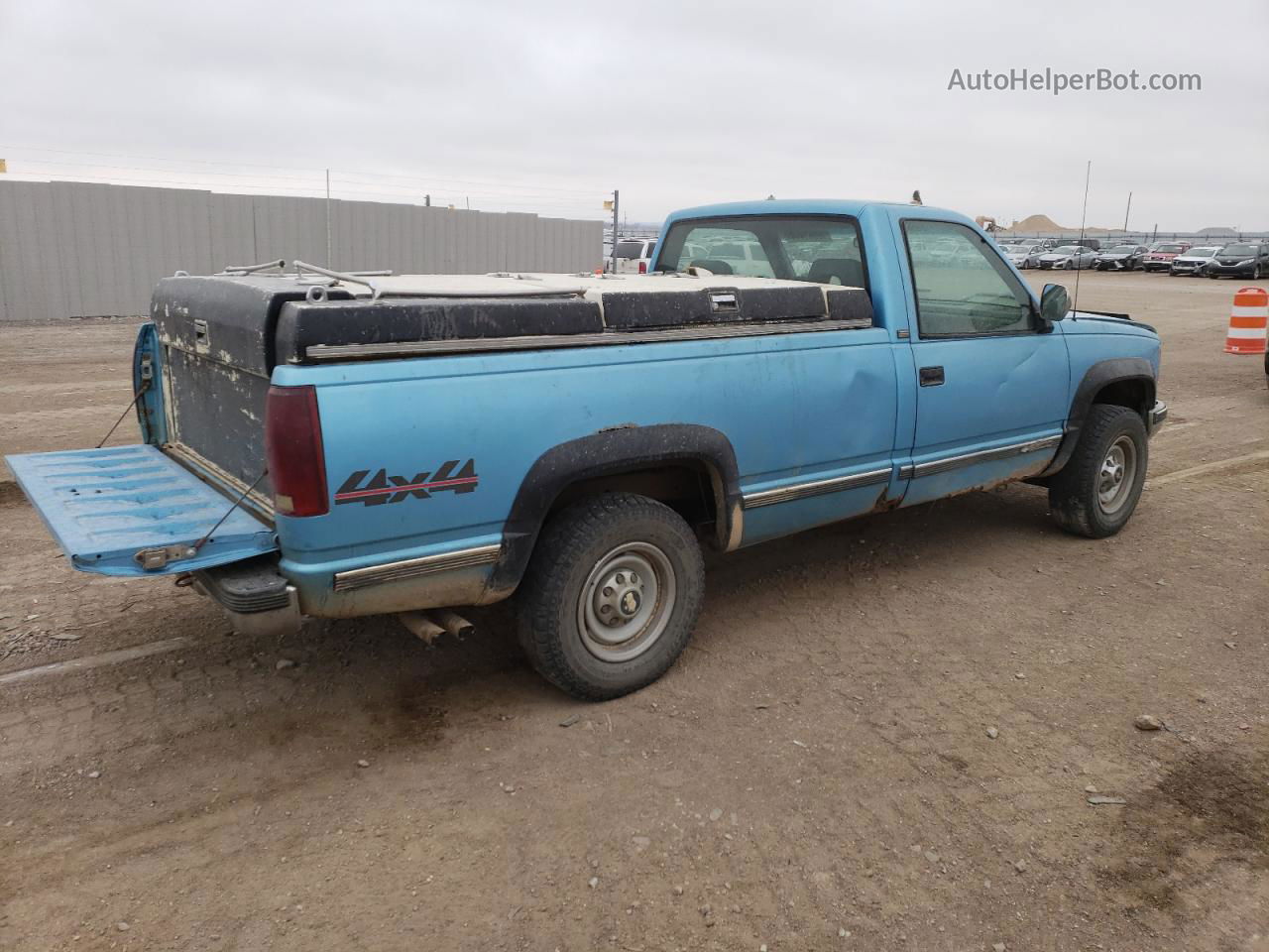 1993 Chevrolet Gmt-400 K2500 Blue vin: 1GCGK24F7PE137002