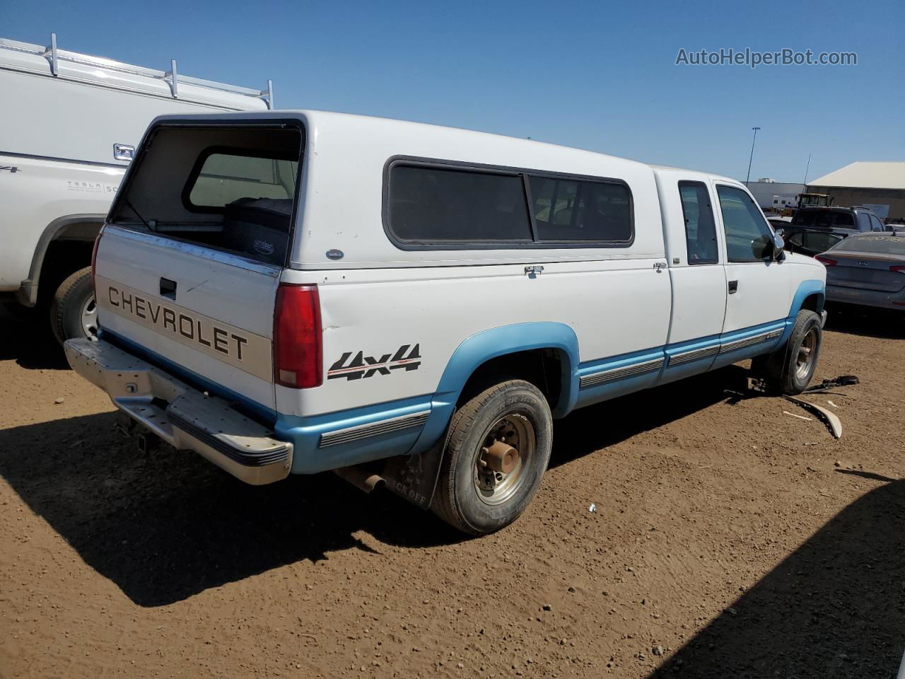 1993 Chevrolet Gmt-400 K2500 Двухцветный vin: 1GCGK29N9PE142881