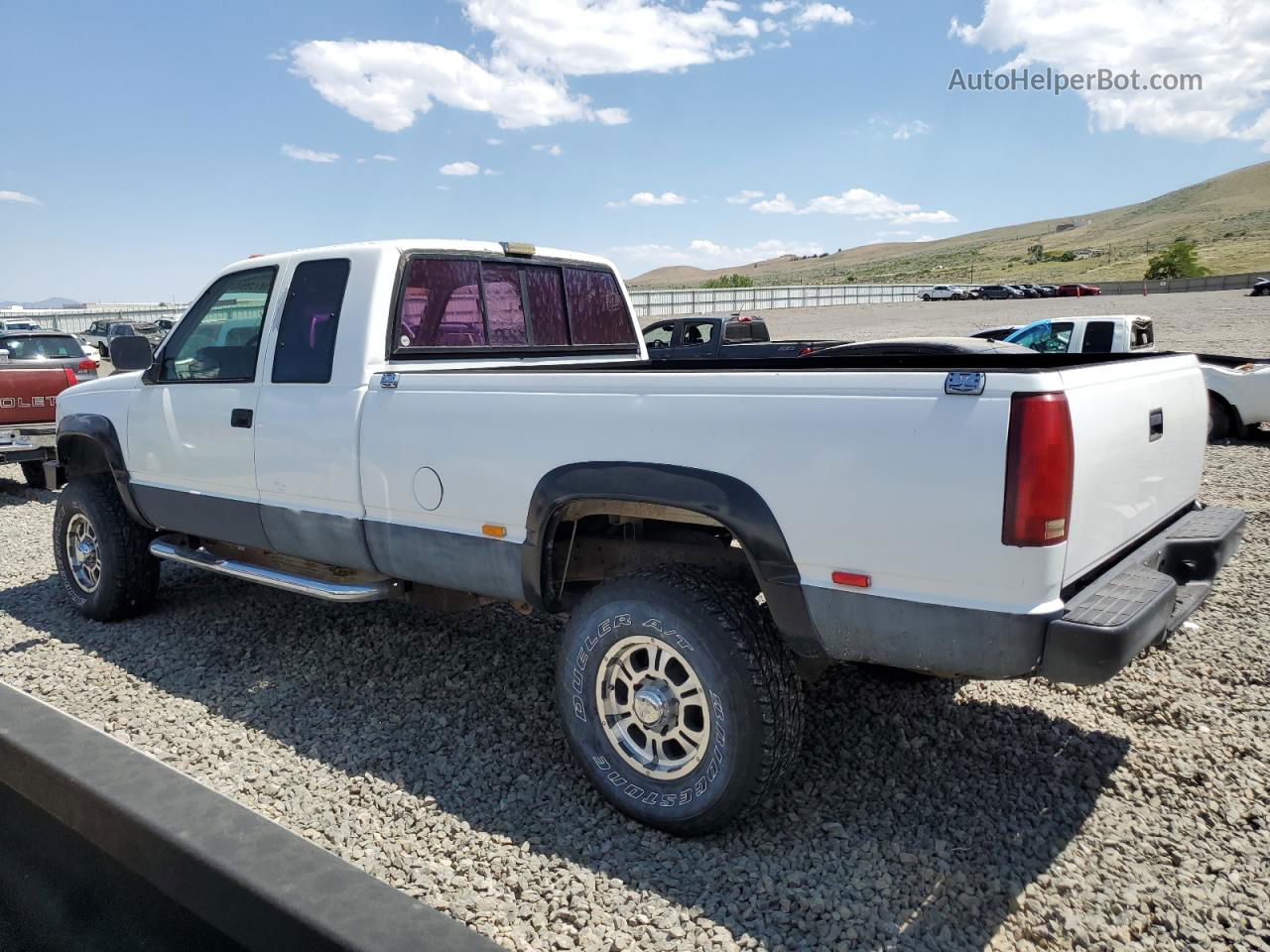 1993 Chevrolet Gmt-400 K2500 White vin: 1GCGK29NXPE204014