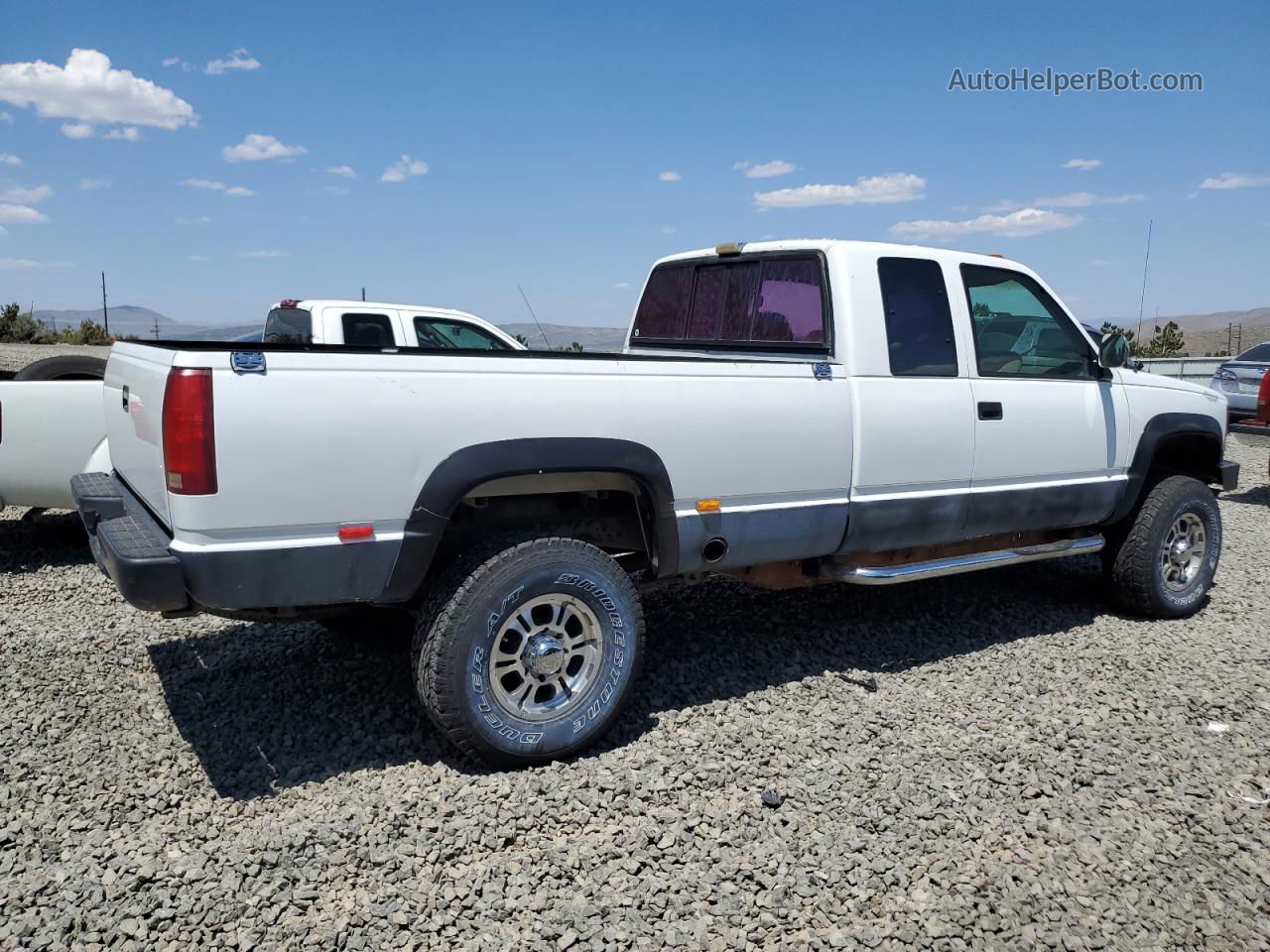 1993 Chevrolet Gmt-400 K2500 White vin: 1GCGK29NXPE204014