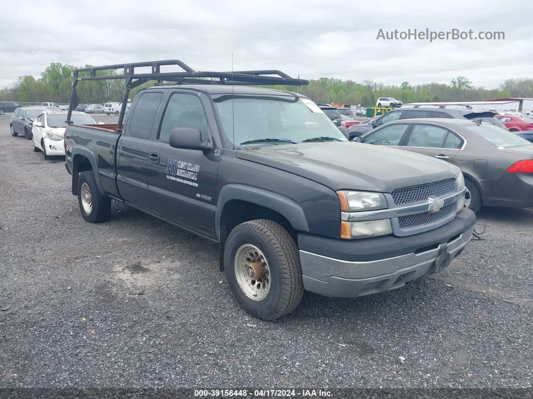 2003 Chevrolet Silverado 2500   Black vin: 1GCGK29U03Z159658