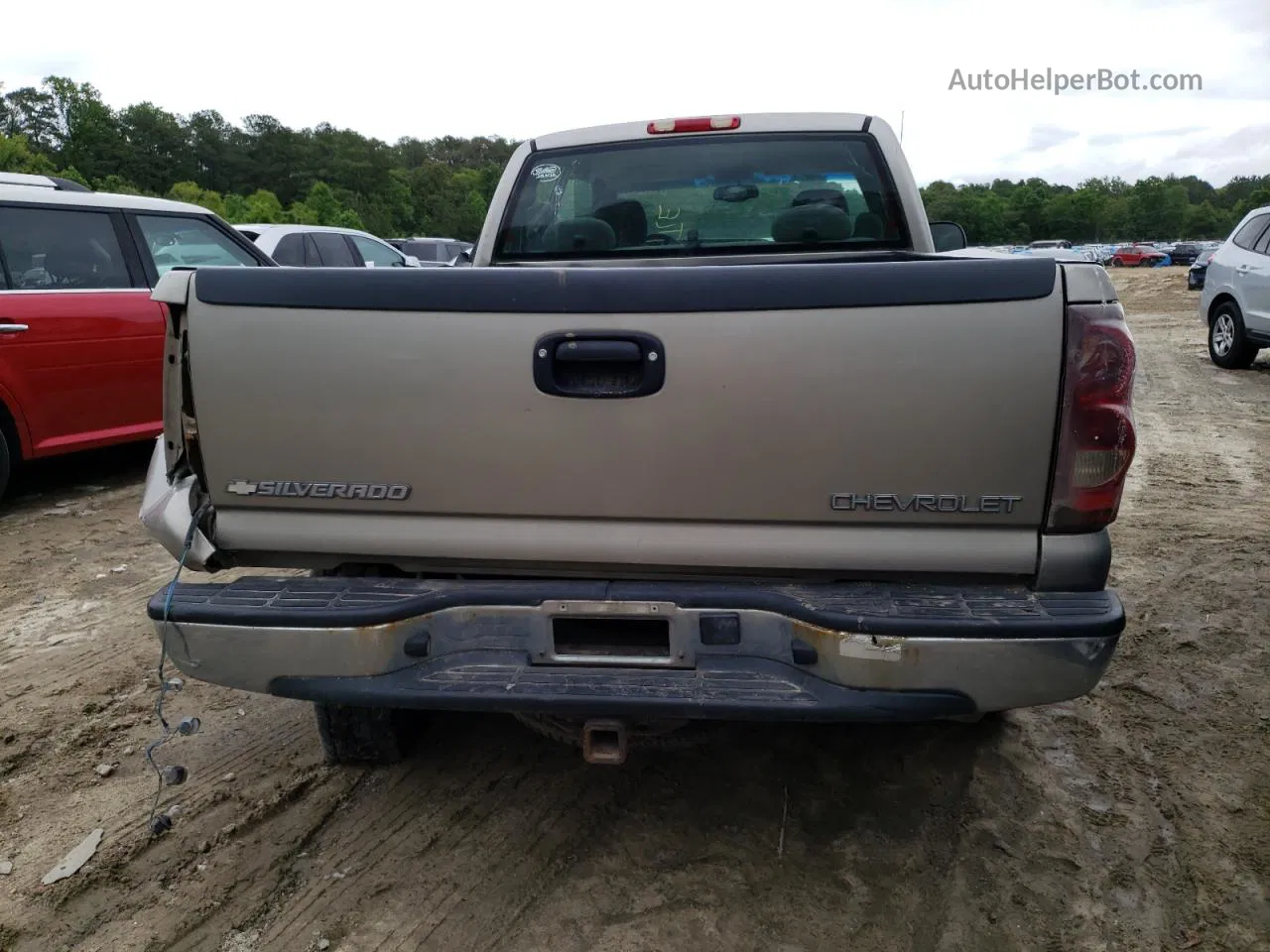 2003 Chevrolet Silverado K2500 Beige vin: 1GCGK29U73Z317350