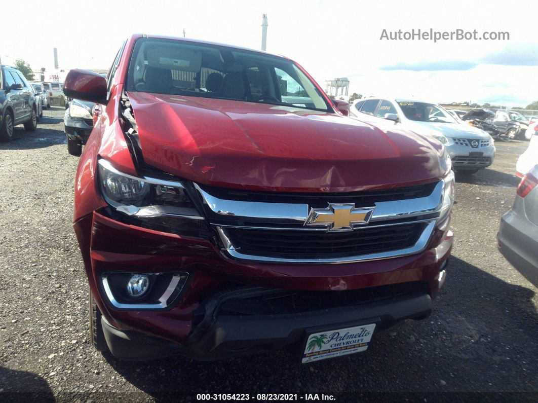 2020 Chevrolet Colorado 2wd Lt Red vin: 1GCGSCEN6L1112265