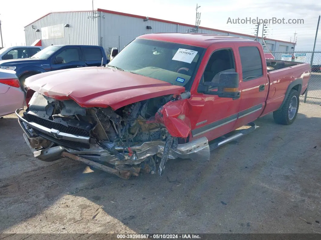 2003 Chevrolet Silverado 2500hd Ls Red vin: 1GCHC23G53F224722