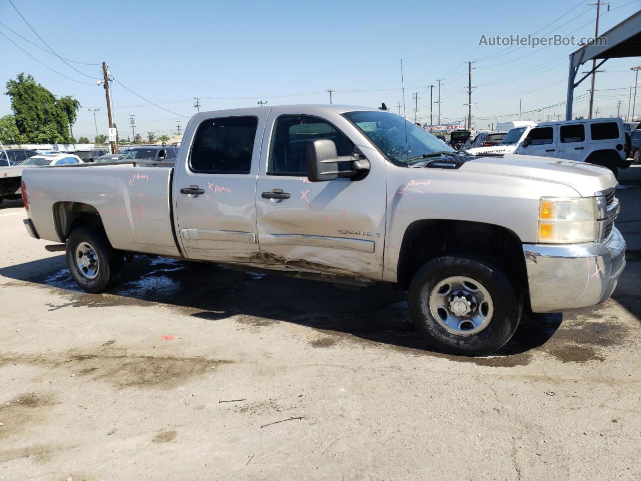 2008 Chevrolet Silverado C2500 Heavy Duty Gold vin: 1GCHC23K18F171500